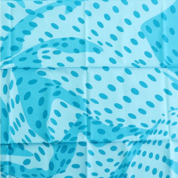 Hermes Polka Dot Scarf 65in Cotton with Box - Picture 6 of 7